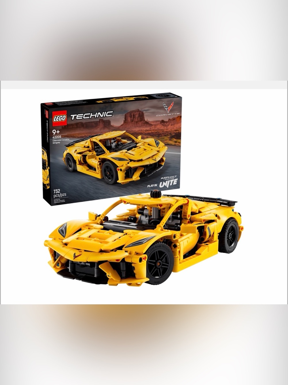 LEGO Chevrolet Corvette Stingray Set 42205 NWT